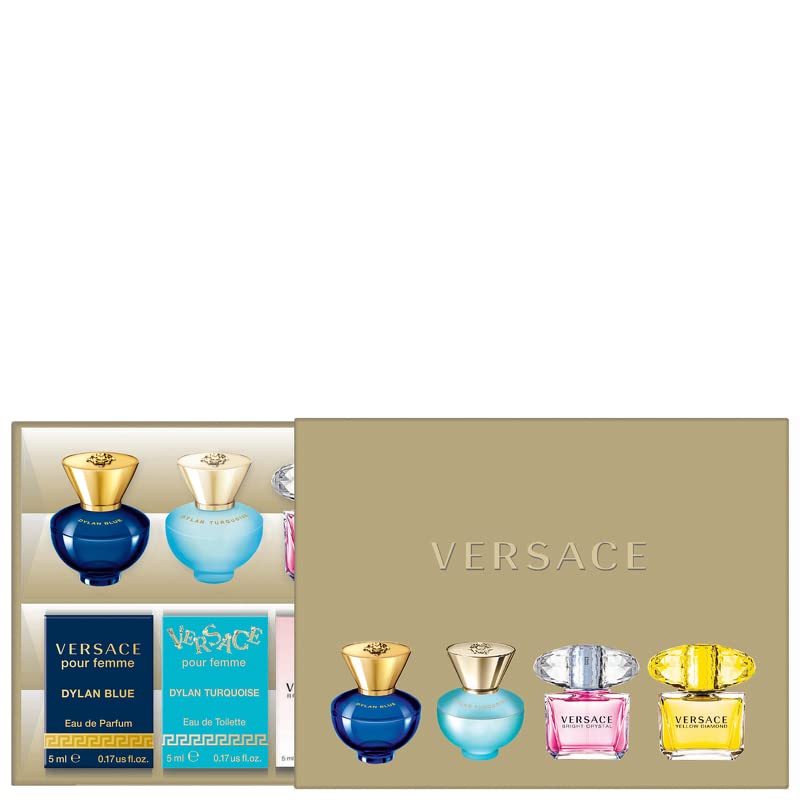 Versace Women's Mini Set (Dylan Blue, Turquoise, Crystals)