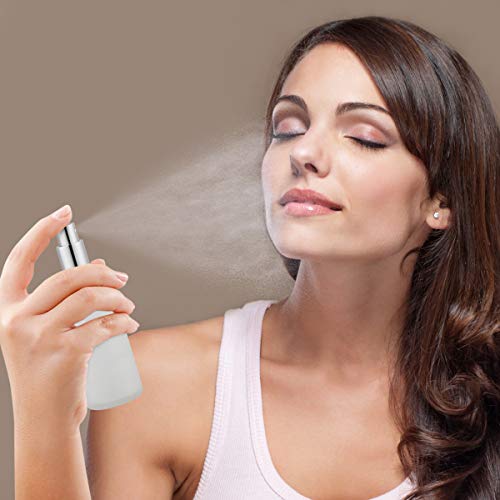 2-Pack Frosted Glass Perfume Atomizer Spray