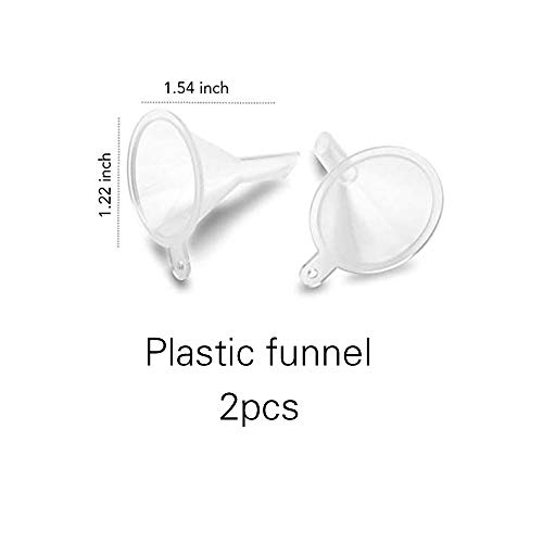 Enslz 100ml 3.4 oz Refillable Spray Perfume Bottles large cosmetic Fine Mist Atomizer Empty Portabe Clear Glass Essential Oil Container for Travel