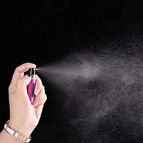 Travel-sized Perfume Atomizer Spray - 4 Pack