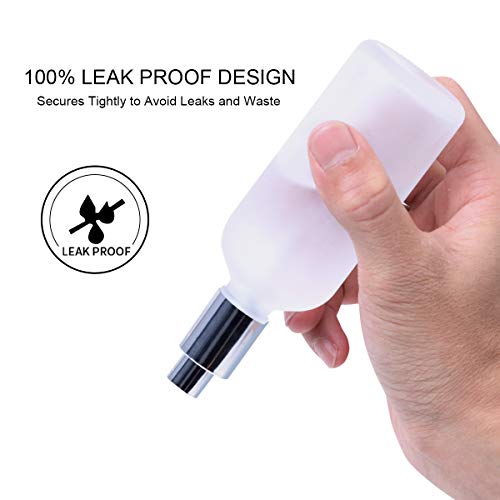 2-Pack Frosted Glass Perfume Atomizer Spray