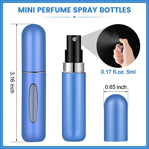 Refillable Mini Spray Bottles - Travel Perfume Atomizer