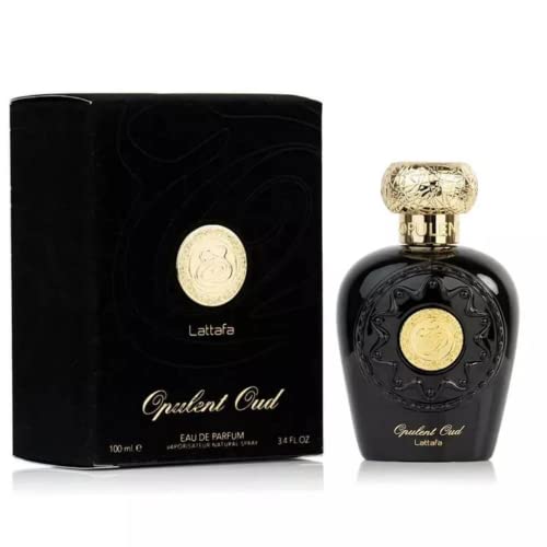 Lattafa Opulent Oud Eau de Parfum Spray, 3.4oz