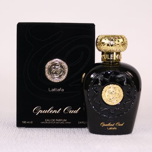 Lattafa Opulent Oud Eau de Parfum Spray, 3.4oz