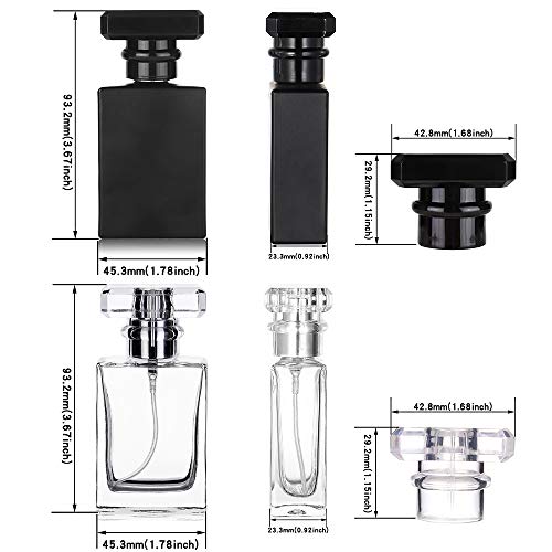 Refillable Perfume Bottle - 6 Pack, 1oz