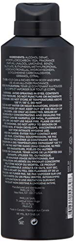 Kenneth Cole Black Body Spray Cologne for Men, 6.0 Fl. Oz. (Pack of 1)