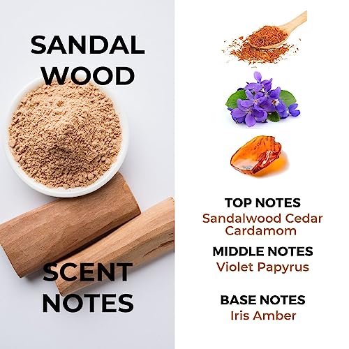 Sandalwood Roll On Perfume Oil, 10ml