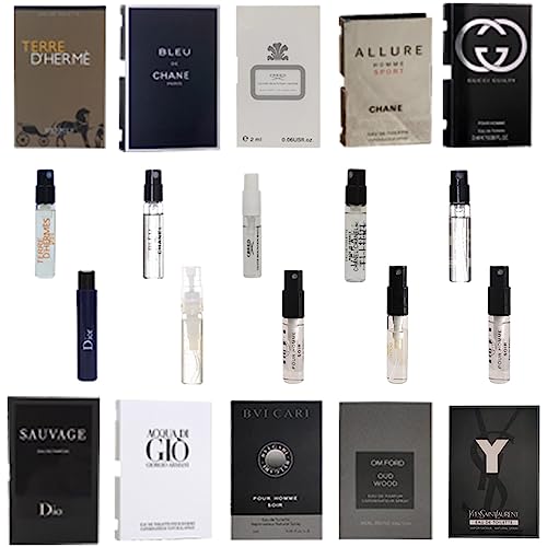 HASMI Men's cologne Perfume Sampler fragrance designer Travel-Size perfume sampler sets mini gift 10pcs