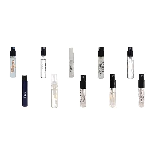 HASMI Men's cologne Perfume Sampler fragrance designer Travel-Size perfume sampler sets mini gift 10pcs