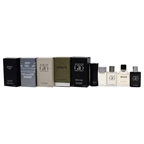 Armani Men's Mini Set 5 Piece 0.13 oz
