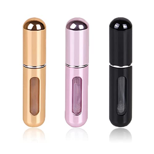 KAYZON Mini Perfume Atomizer Set - 5ml, 3-Pack