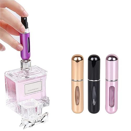 KAYZON Mini Perfume Atomizer Set - 5ml, 3-Pack