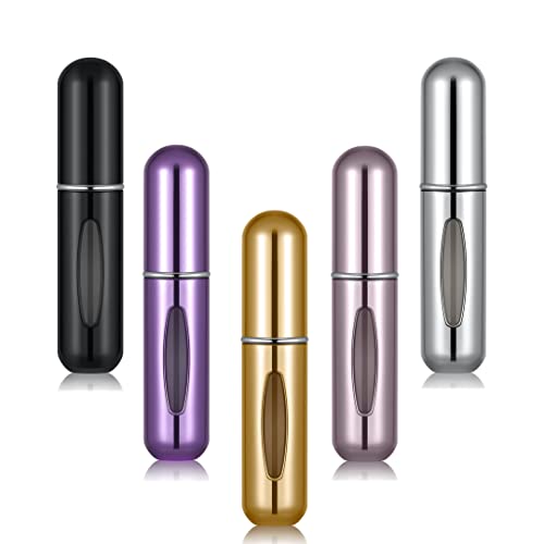 VONOVO Mini Refillable Perfume Atomizer - 5 Sets, 5ml