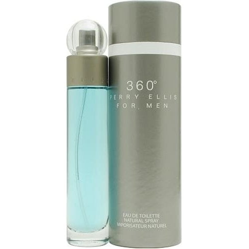 Perry Ellis 360 for Men, 3.4 Fl Oz , Gray