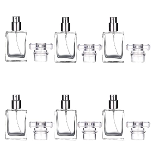 Refillable Perfume Bottle with Spray Applicator - 6 Pack
