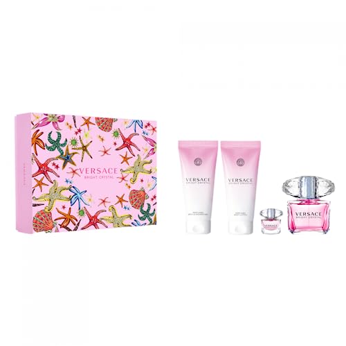 Versace Bright Crystal 4-Piece Women's Fragrance Set
