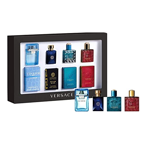 Versace Men's 4-Piece Mini Gift Set