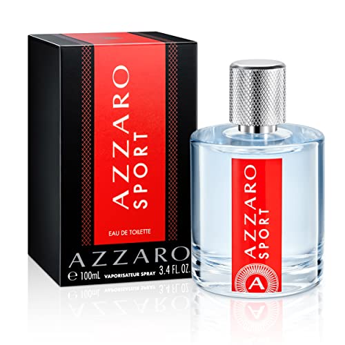 Azzaro Sport Eau de Toilette - Mens Cologne, 3.4 Fl Oz