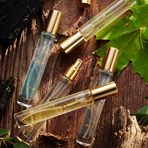 Assorted Unisex Mini Perfumes - 5 Woody Floral Fragrances