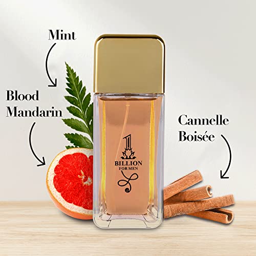 NovoGlow Eau De Toilette Spray for Men - 3.4 Oz