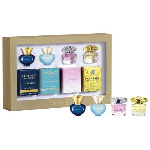 Versace Women's Mini Set (Dylan Blue, Turquoise, Crystals)