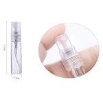 5ml 0.17 oz Glass Perfume Spray Bottle Fine Mist Atomizer Empty Mini Travel Fragrance Applicator - Pack of 20(Clear)
