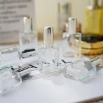 YU FENG 12pcs Refillable Glass Atomizer Spray Bottles with Funnels Pipettes Dispenser for Perfume,Fragrance,Lotion,Essential Oil