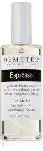 Demeter Unisex Espresso Cologne Spray, 4 Ounce