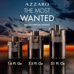 Azzaro The Most Wanted Eau de Parfum Intense - Seductive Mens Cologne - Fougère, Ambery & Spicy Fragrance for Date - Lasting Wear - Luxury Perfumes for Men, 1.6 Fl. Oz