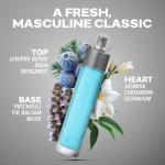 Perry Ellis 360 for Men, 3.4 Fl Oz , Gray