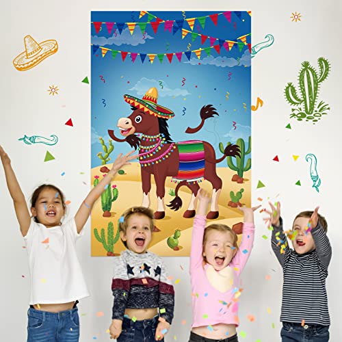 Pin The Tail On The Donkey Party Game Set