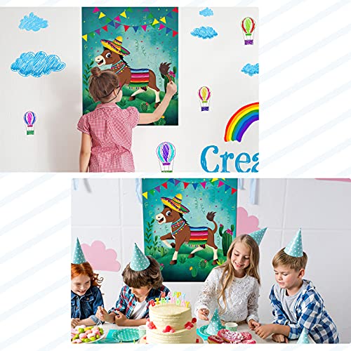 Pin the Tail on the Donkey Party Game