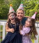 Colorful Pom Pom Cone Party Hats Set