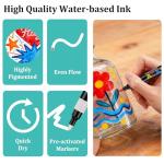 144 Acrylic Paint Markers in 12 Colors