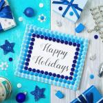 1000 Blue Pom Pom Balls for Holiday Crafts