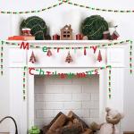 1000 Mini Christmas Pom Poms in 4 Colors