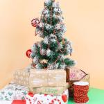 50ft Red Christmas Tree Beads Garland Trim