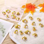40 Tiny Resin Bees for DIY Crafts and Decor