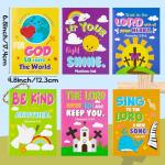 24-Piece Bible Coloring Books for Kids