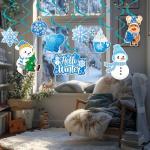 46 PCS Winter Snowflake Party Decorations Streamers