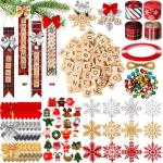 676 Pcs DIY Christmas Ornament Craft Kits