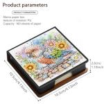 DIY Diamond Painting Notebook - Black Faux Leather