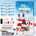 12 Pack DIY Snowman Kit for Holiday Fun