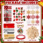 676 Pcs DIY Christmas Ornament Craft Kits