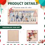 2pcs Christmas Money Holders - Wooden Cash Envelopes