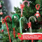 Christmas Beaded Ornament Craft Kit for DIY Fun