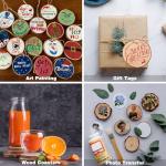 DIY Christmas Ornament Craft Kit - 20 Wood Slices
