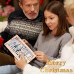 2pcs Christmas Money Holders - Wooden Cash Envelopes