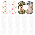 10PCS Acrylic Ornament Blanks for DIY Holiday Decor