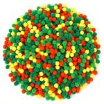St. Patrick's Day Mini Pom Poms - 1000 Pack